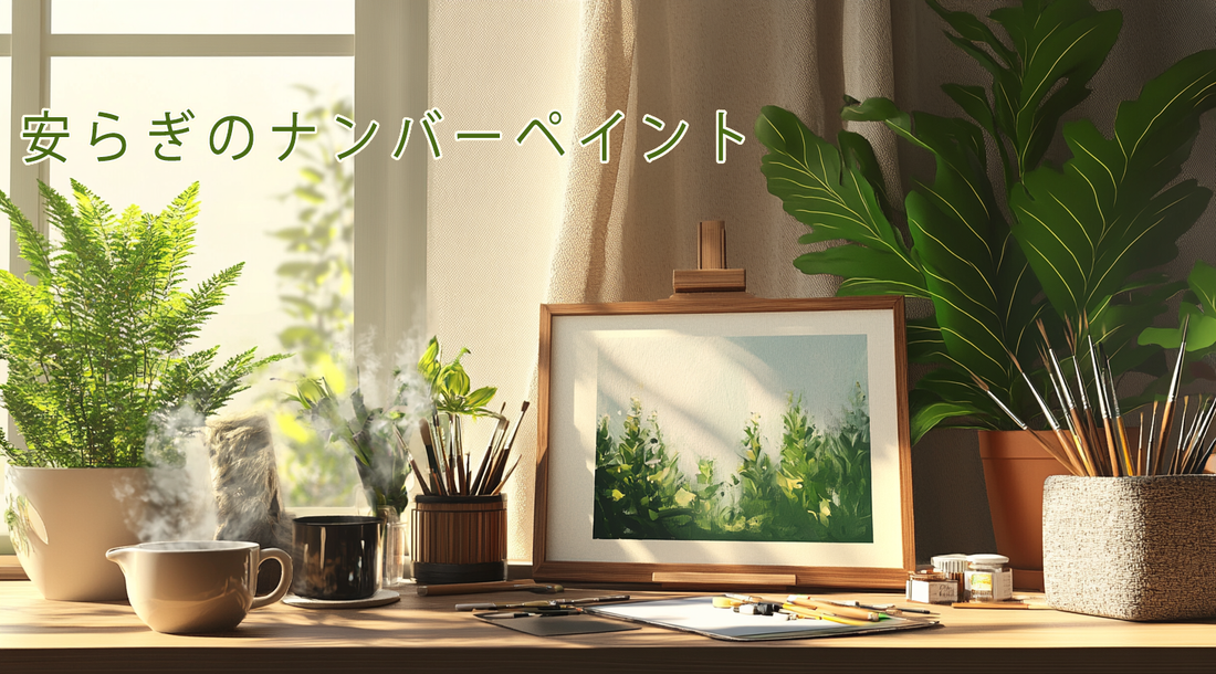 🎨 なぜ数字で描く絵は不安を和らげる強力な味方なのか?