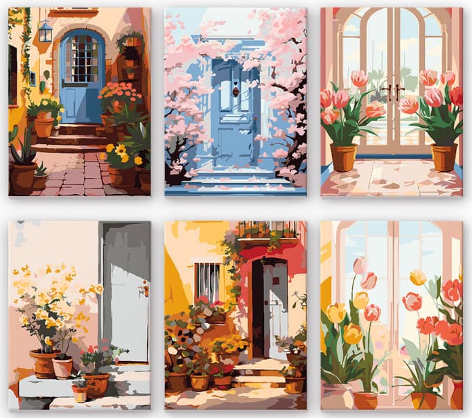 自画像　ミニ絵画 ミニ絵画 – Cheerful painting®（JP）