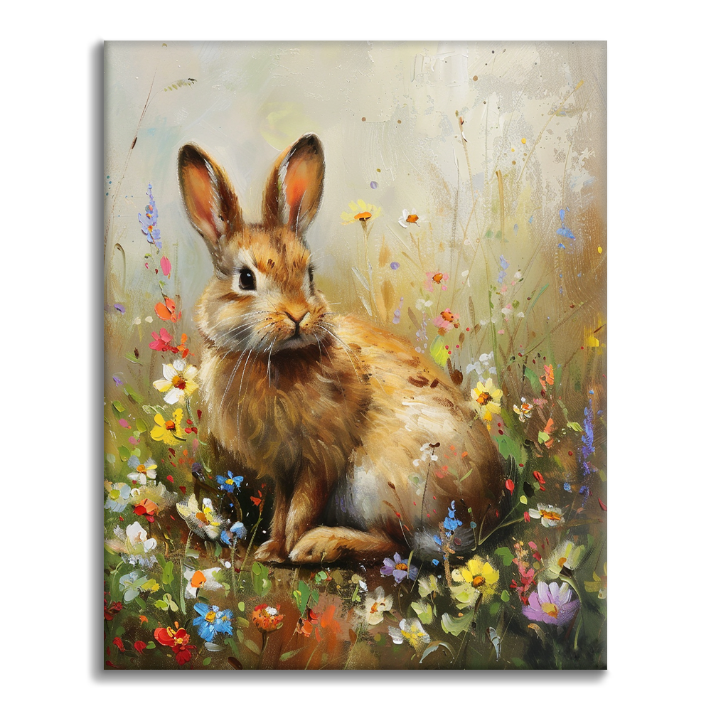 ウサギ - 数字で塗り絵 – Cheerful painting®（JP）
