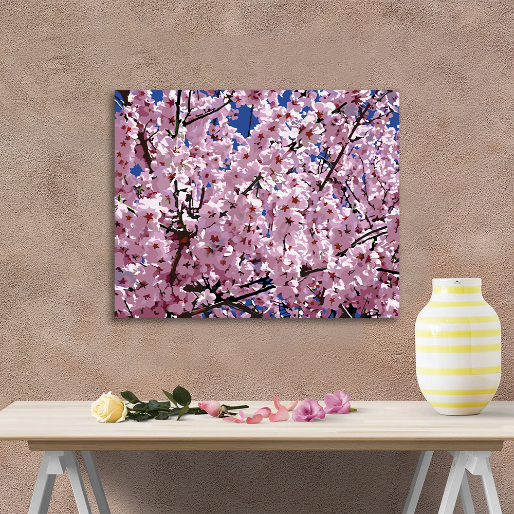 写真をアートに - 数字で塗り絵