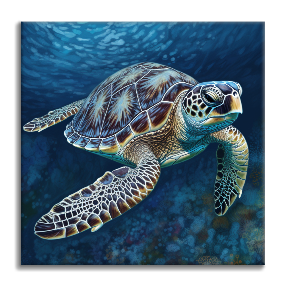広がりのある海辺｜数字油絵 – Cheerful painting®（JP）
