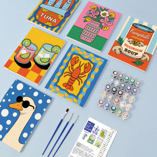 ポップアイコン - 数字塗り絵ミニアート