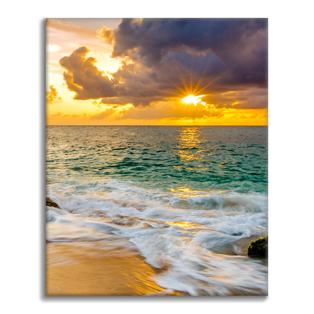 広がりのある海辺|夕暮れの光|数字油絵 – Cheerful painting®(JP) 広がりのある海辺|夕暮れの光|数字油絵 – Cheerful painting®(JP)