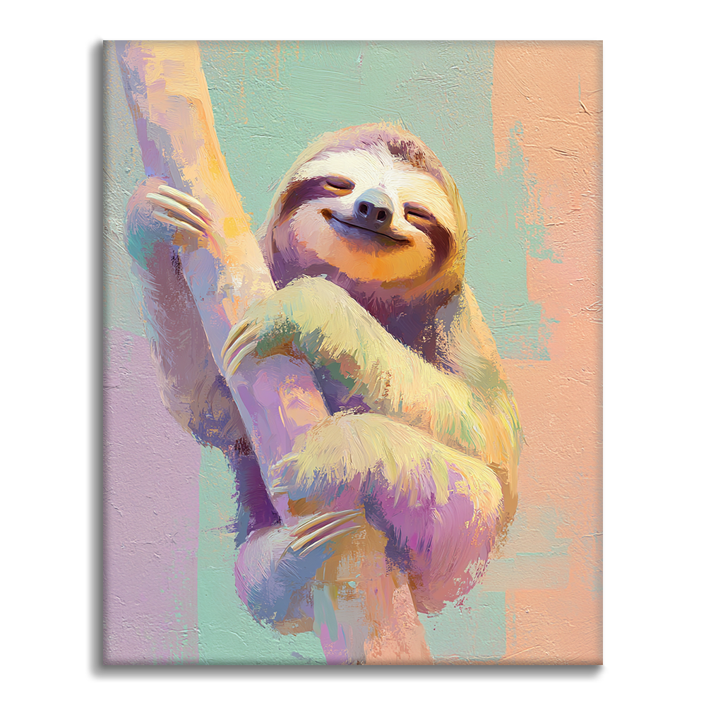 色面で構成されたアートモチーフ｜数字油絵 – Cheerful painting®（JP）