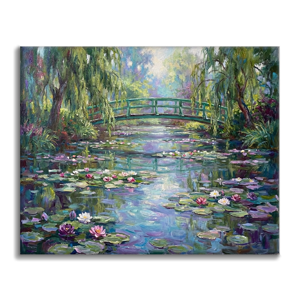 ジヴェルニーの睡蓮 – 数字で塗り絵 – Cheerful painting®（JP）