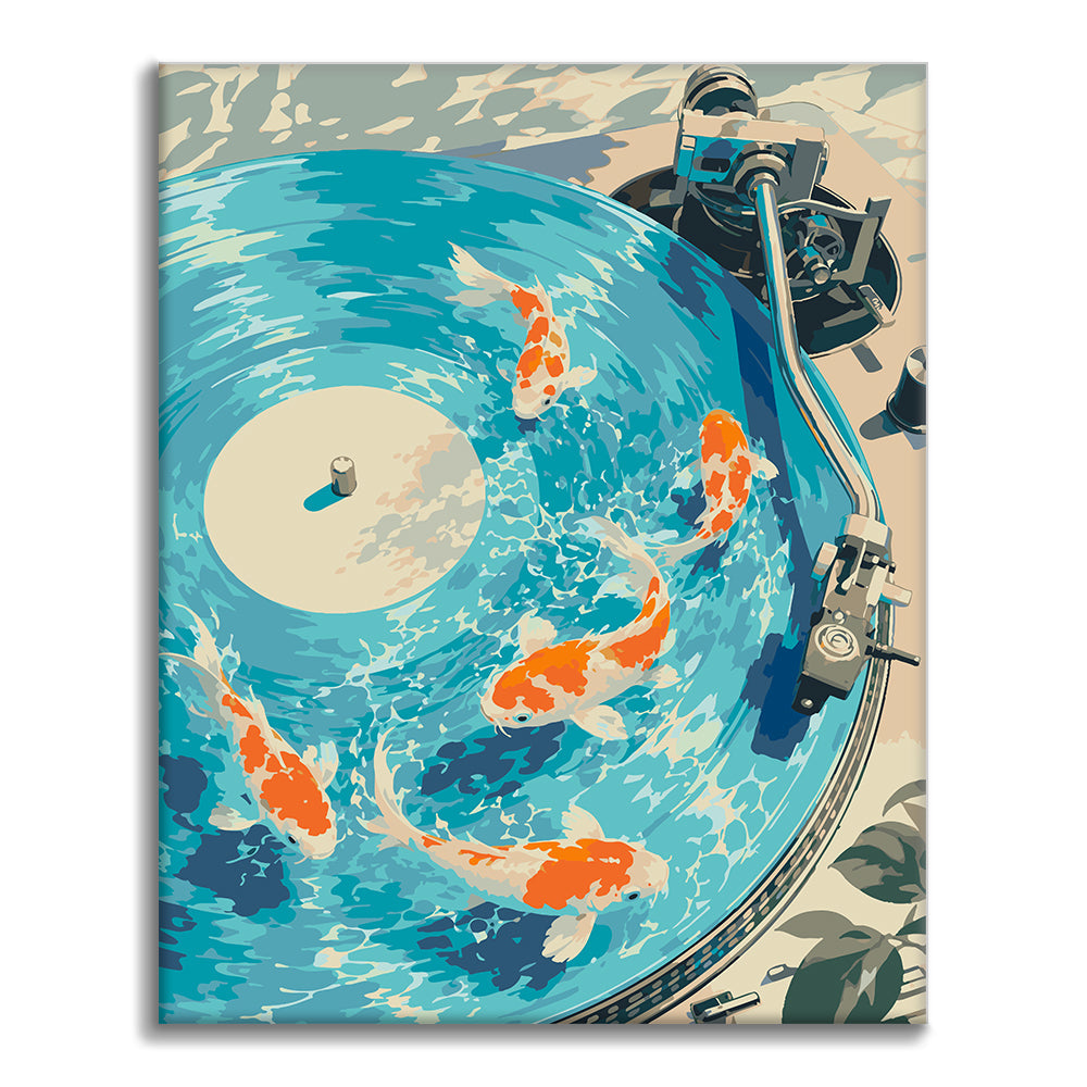 色鮮やかな魚の水中世界｜数字油絵 – Cheerful painting®（JP）