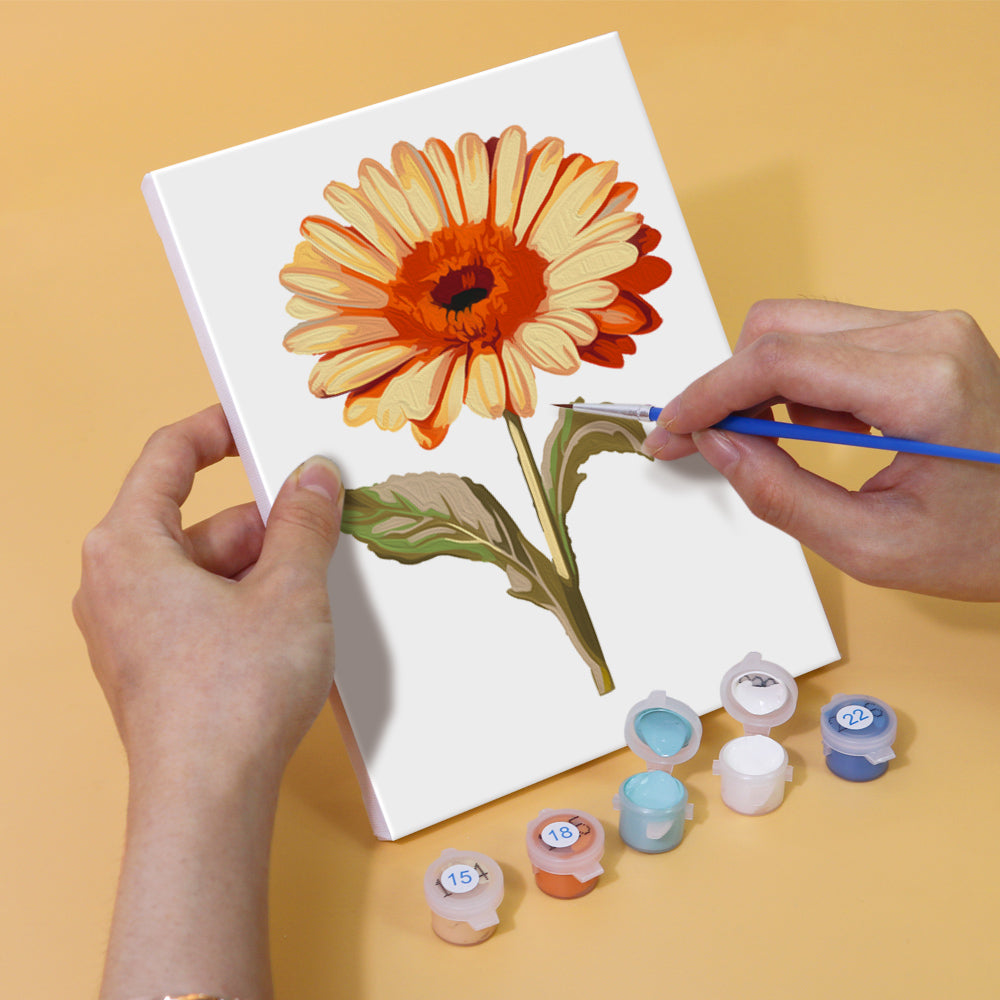 花 - 数字塗り絵ミニアート