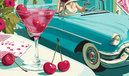 新作登場！アメリカン・レトロ風デジタル油絵シリーズ 🌸