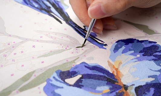 数字が見えないように塗るコツ 🎨｜ナンバーズペイント完全ガイド