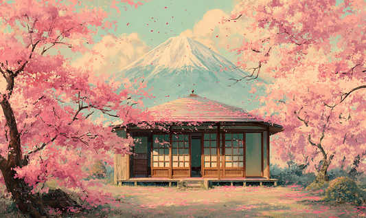 日本の伝統と現代の融合：デジタル油絵で日本の美を表現する方法🌸🎨