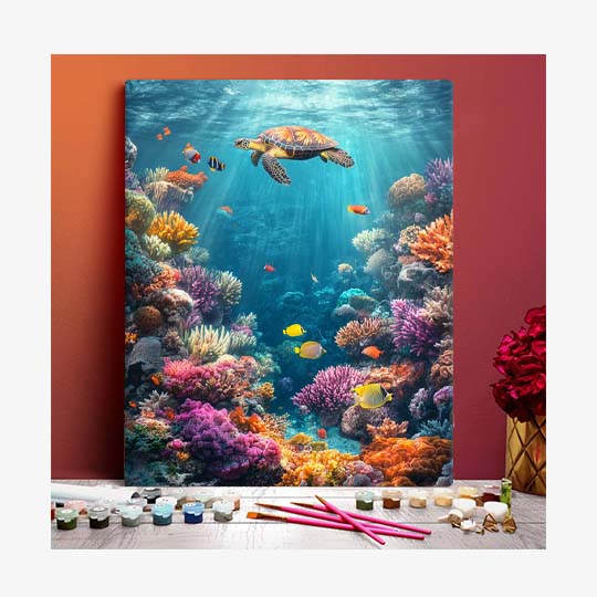 海の生物 – Cheerful painting®（JP）