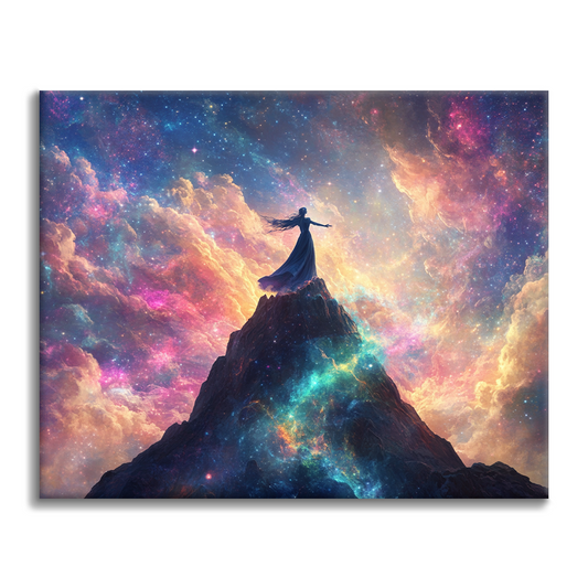 星空の下 - 数字で塗り絵