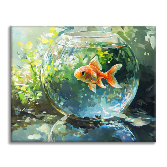 金魚 - 数字で塗り絵