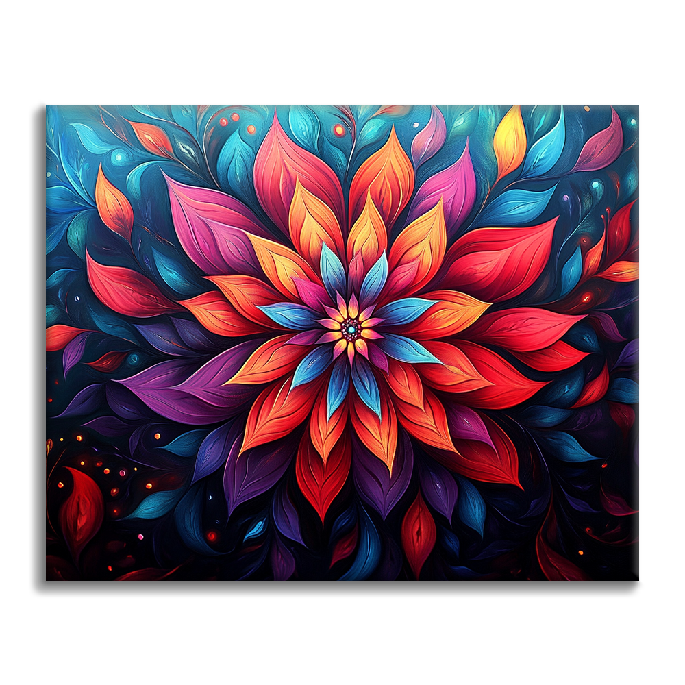 ミスティックブルーム - 数字で塗り絵