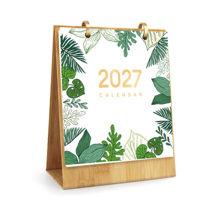 植物-2027年ぬり絵カレンダー
