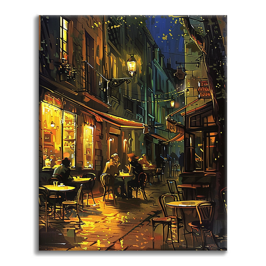 コーナーカフェ - 数字で塗り絵