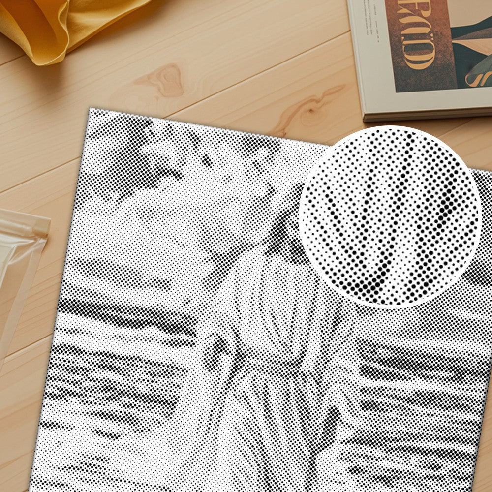 神聖なる岸辺 - 点描画