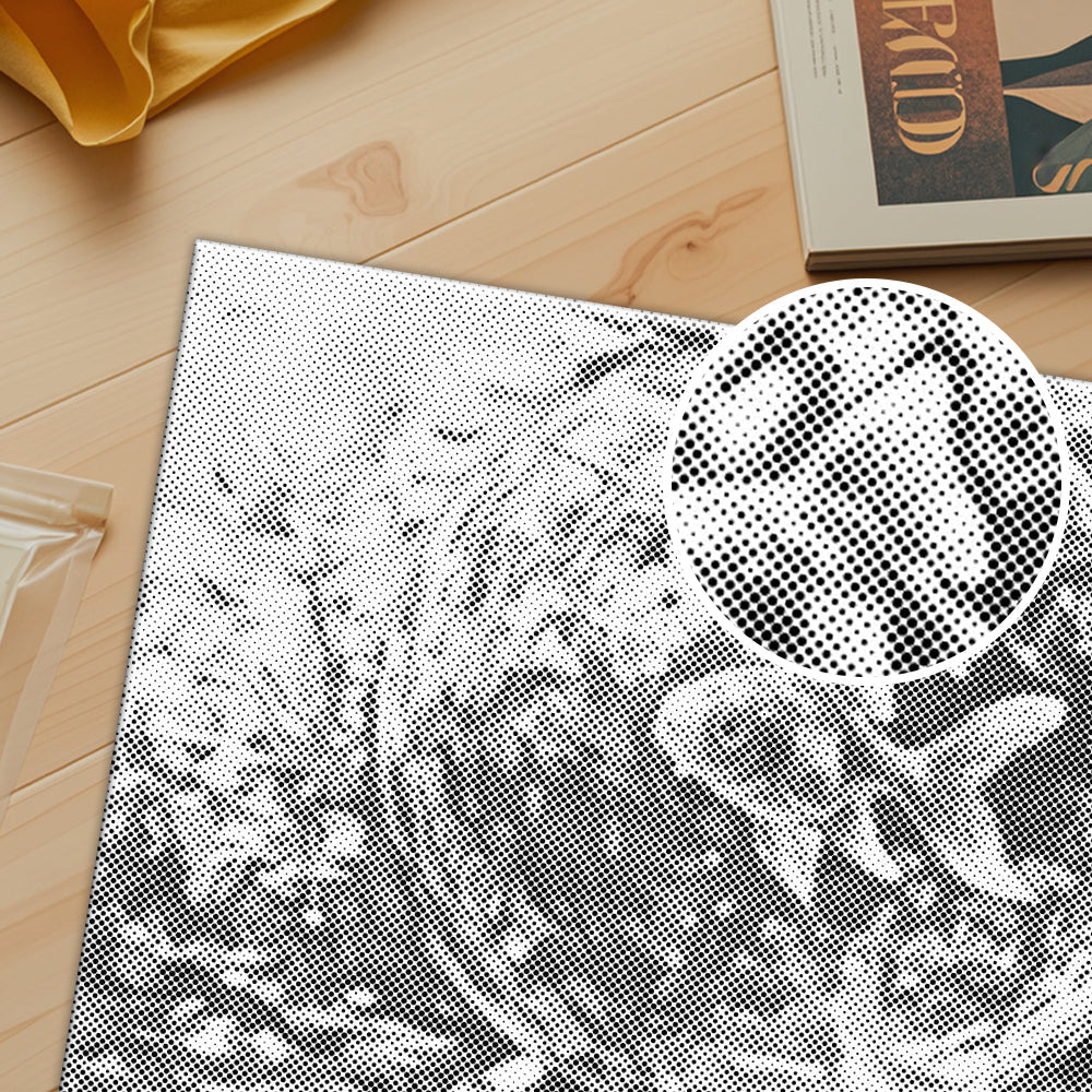金魚 - 点描画