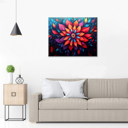 ミスティックブルーム - 数字で塗り絵