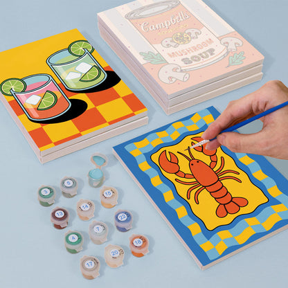 ポップアイコン - 数字塗り絵ミニアート