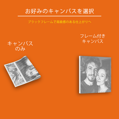 写真ドットアート - 点描画キット