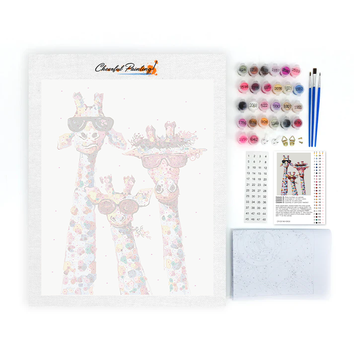 色面で構成されたアートモチーフ|数字油絵 – Cheerful painting®(JP) 色面で構成されたアートモチーフ|数字油絵 – Cheerful painting®(JP)