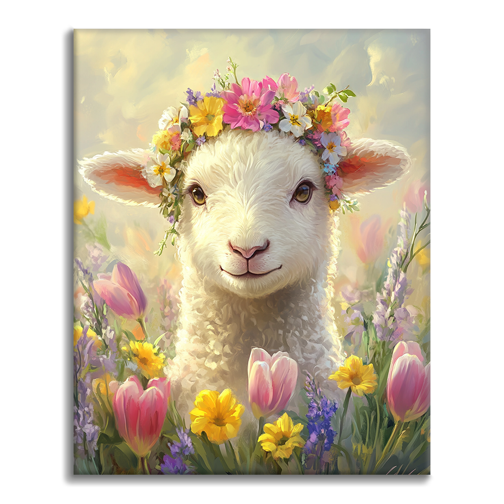 ラム - 数字で塗り絵