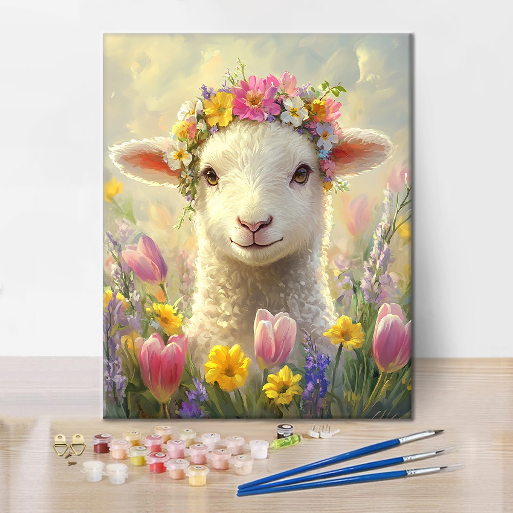 ラム - 数字で塗り絵