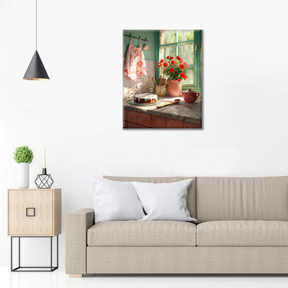 ベーキングの瞬間 - 数字で塗り絵