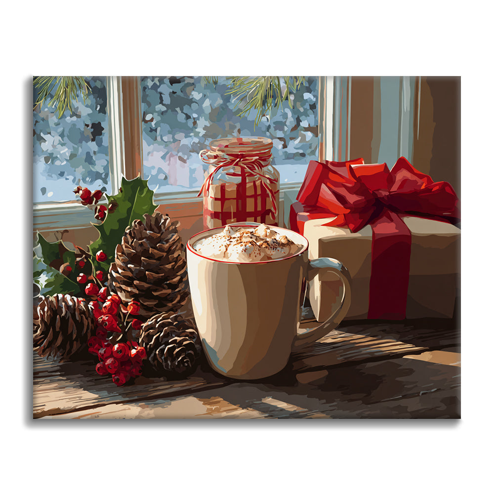 心地よい朝 – 数字で塗り絵