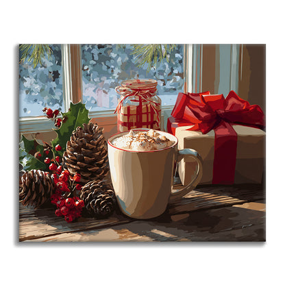 心地よい朝 – 数字で塗り絵