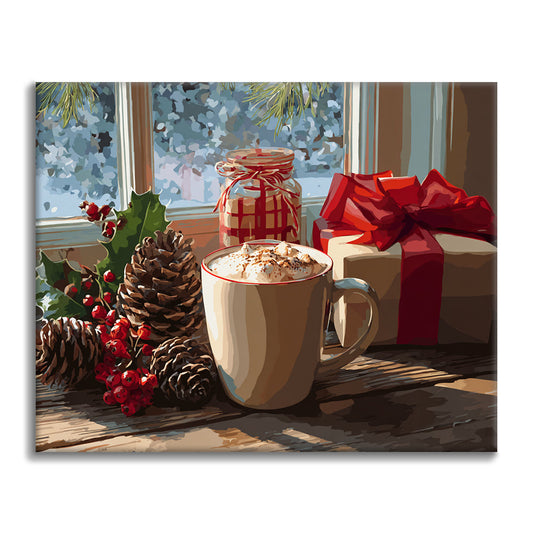 心地よい朝 – 数字で塗り絵