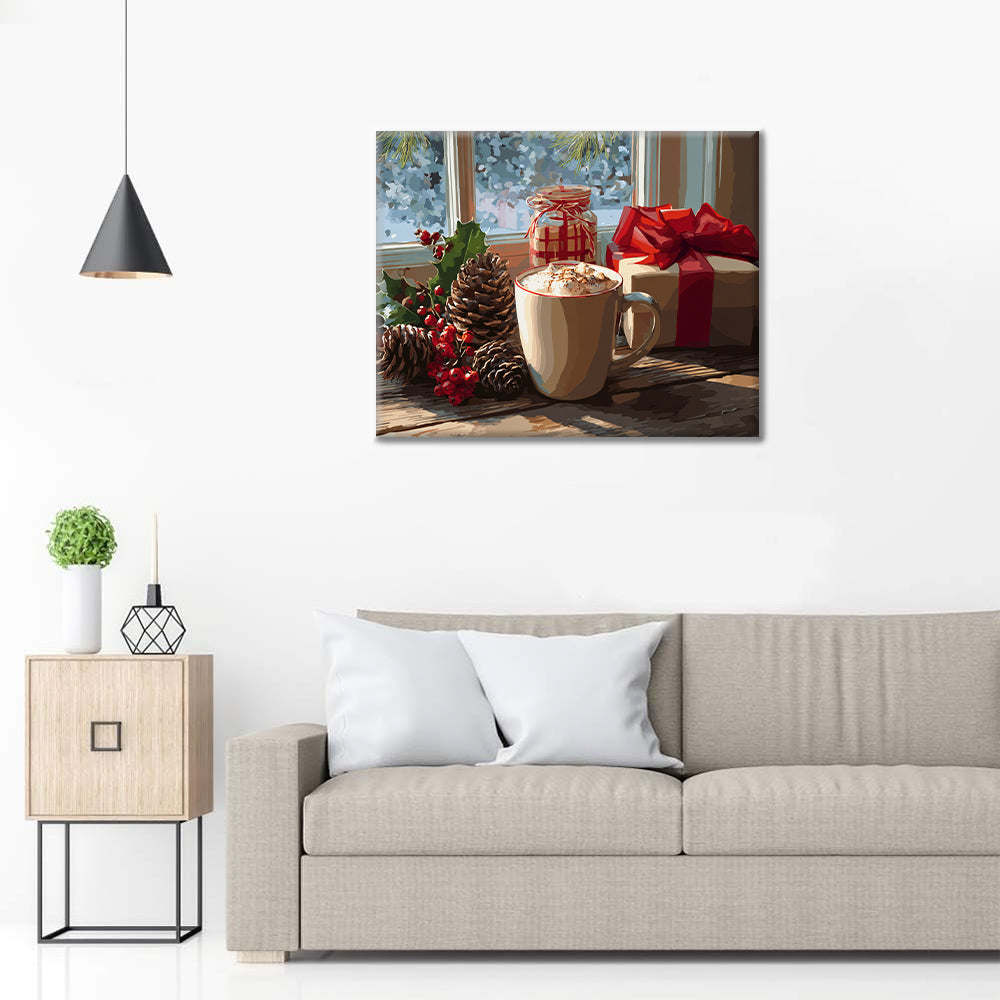 心地よい朝 – 数字で塗り絵