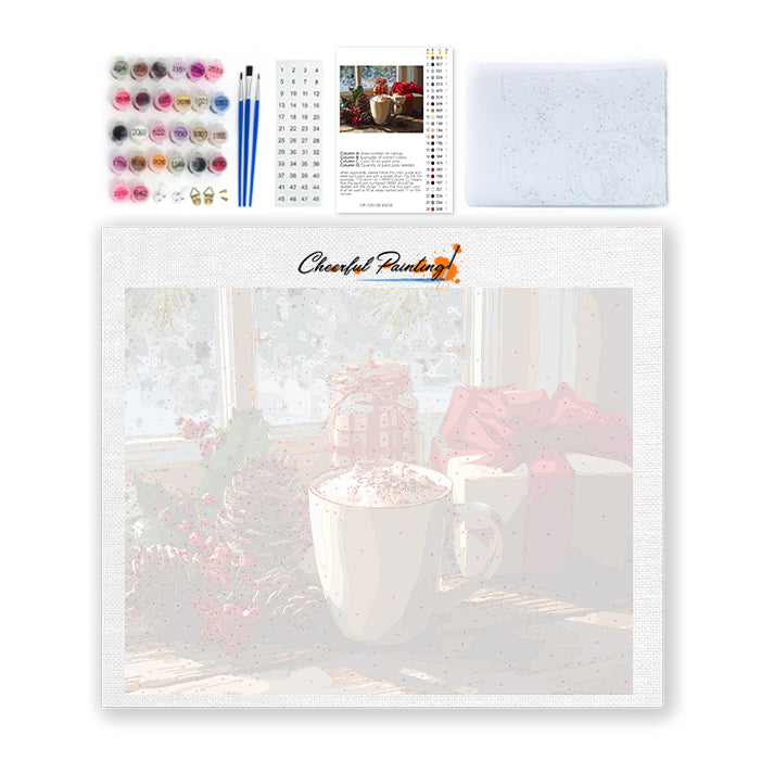 心地よい朝 – 数字で塗り絵