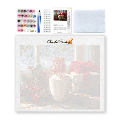 心地よい朝 – 数字で塗り絵