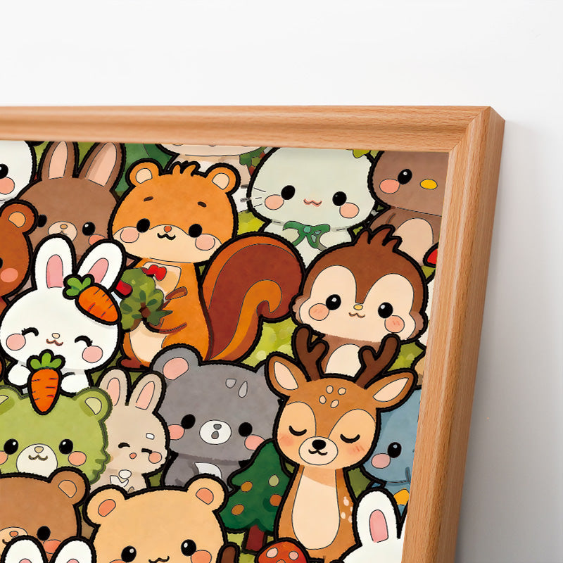 フォレストクルー - 木製ぬりえパズル