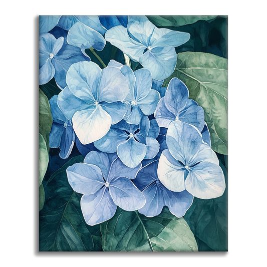 静寂の花 - 数字で描く絵