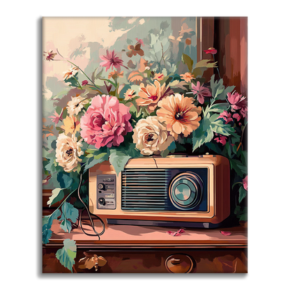 ヴィンテージメロディー - 数字で塗り絵