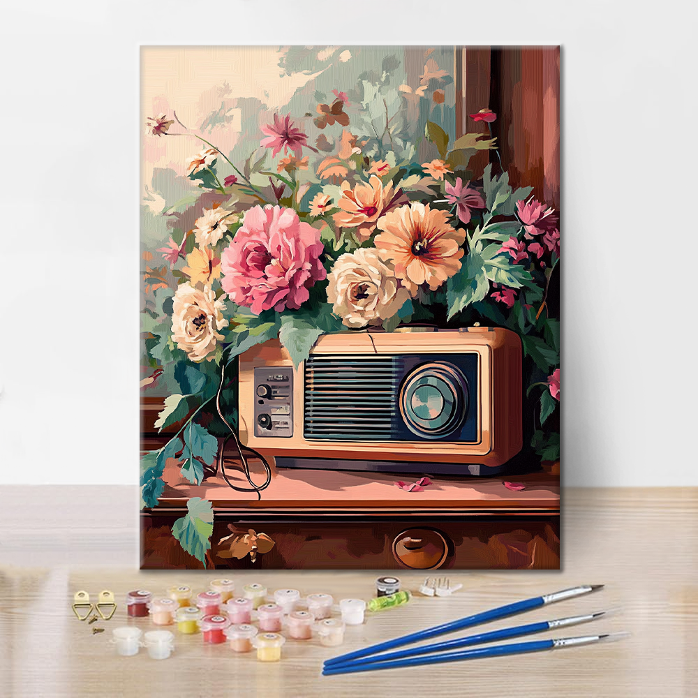 ヴィンテージメロディー - 数字で塗り絵