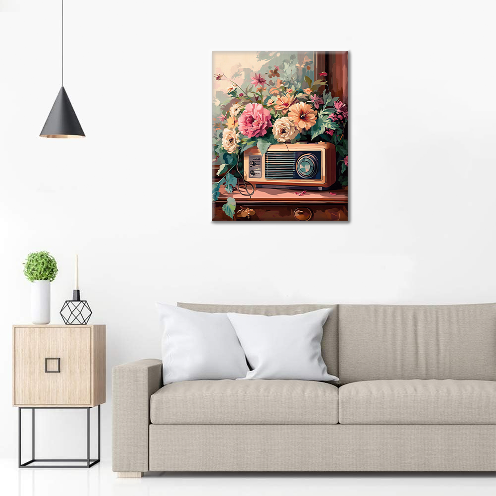 ヴィンテージメロディー - 数字で塗り絵