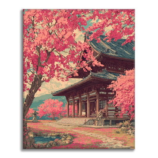 伊勢神宮 - 数字で塗り絵
