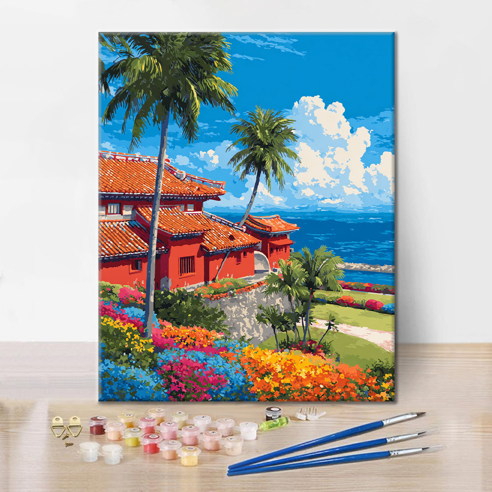 首里城 - 数字で塗り絵 – Cheerful painting®（JP）