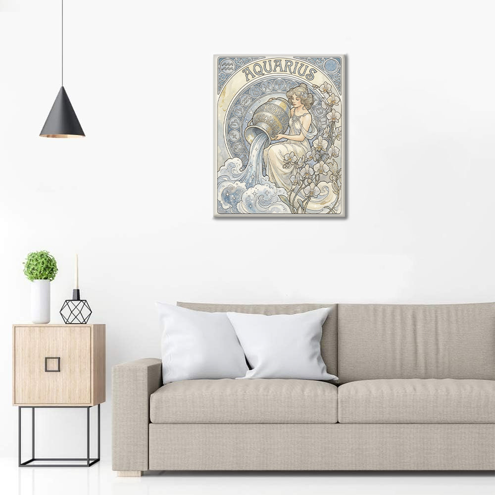 アクエリアス – 数字で塗り絵