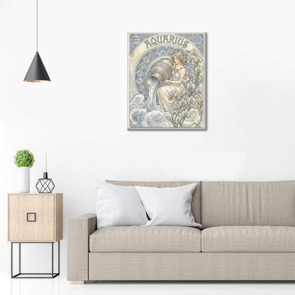 アクエリアス – 数字で塗り絵