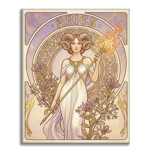 牡羊座 – 数字で塗り絵