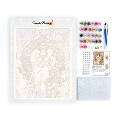 牡羊座 – 数字で塗り絵