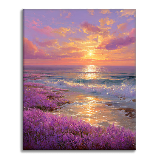 ブルーミングホライズン – 数字で塗り絵