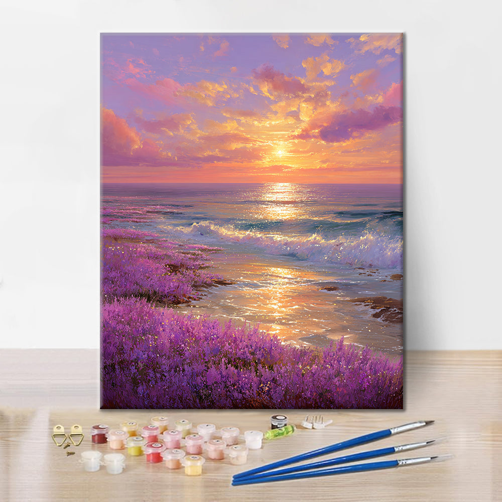 ブルーミングホライズン – 数字で塗り絵