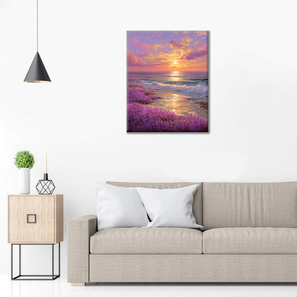 ブルーミングホライズン – 数字で塗り絵