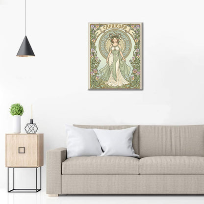 山羊座 – 数字で塗り絵